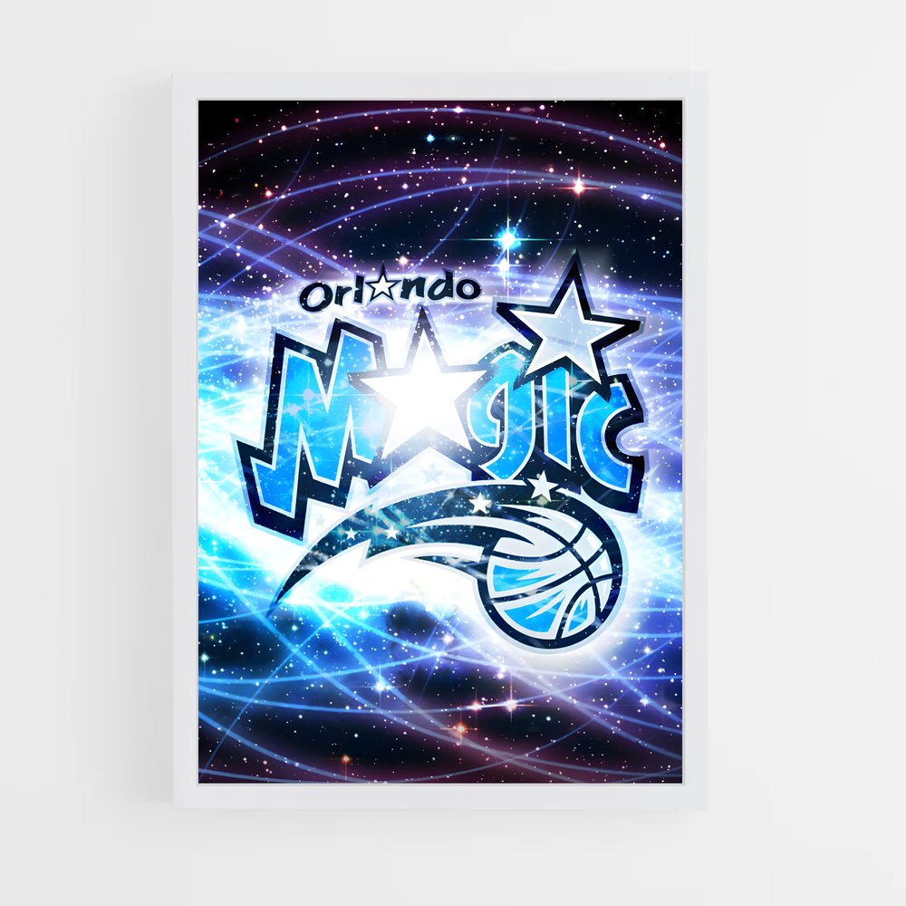 Poster Magic in Orlando – affiche Basketball (vue 3)